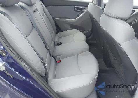 2012 Hyundai Elantra Gls from USA, damaged, VIN 5NPDH4AE4CH066070